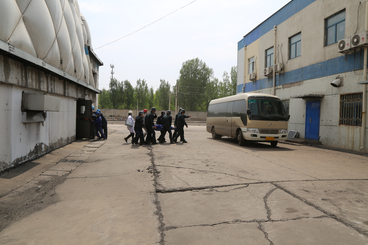 建投能源舉辦電力設備事故應急演練