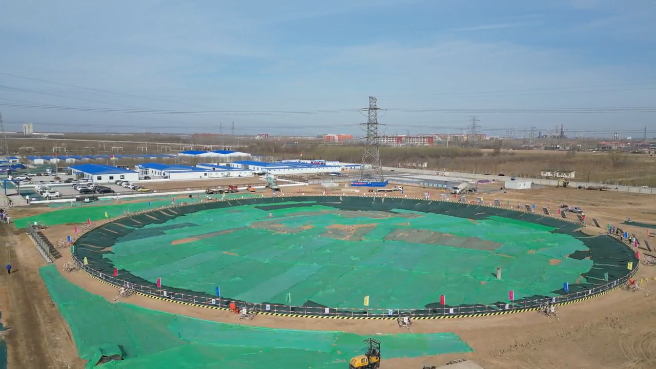 【工程播報(bào)】任丘熱電二期2×350MW熱電聯(lián)產(chǎn)項(xiàng)目冷卻塔工程開(kāi)工